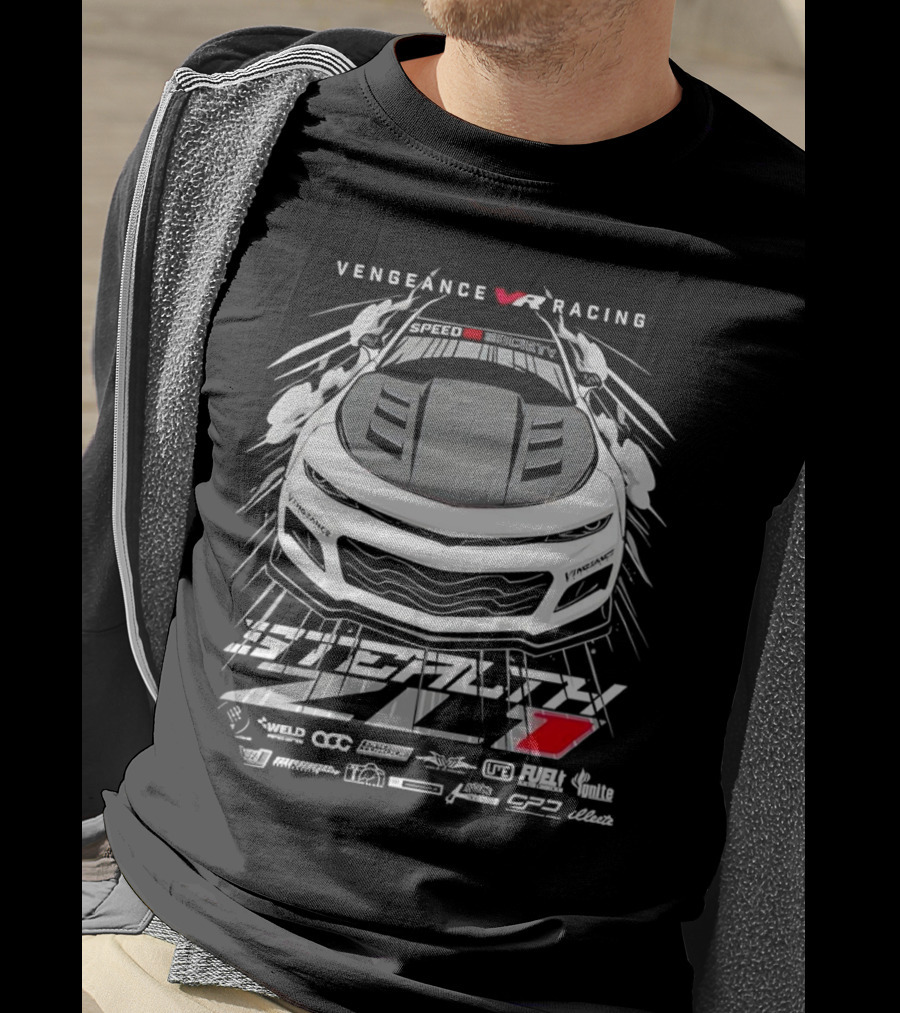 Vengeance VR Racing Speed Society Stealth ZL1 WELD Ignite 7 CP2 Ultra T-Shirt