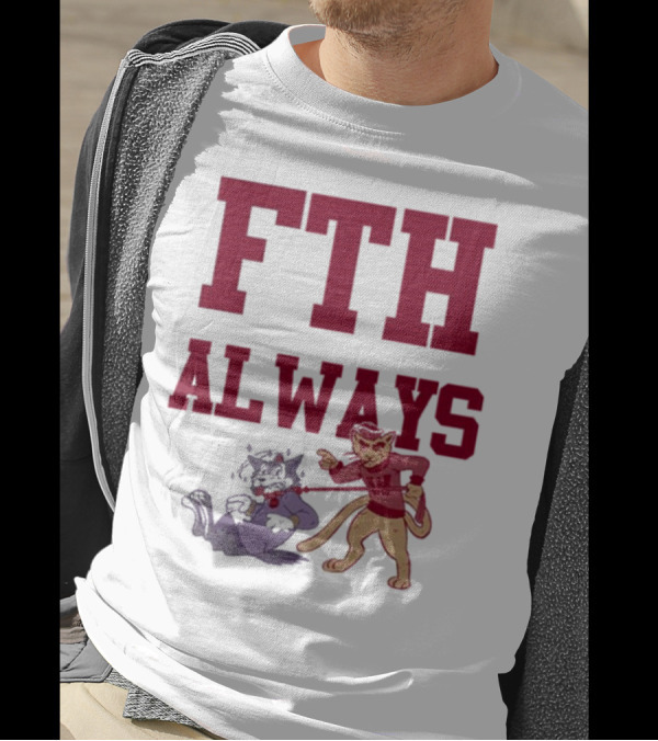 FTH Always Washington State Cougars Vs Washington Huskies Rivalry T-Shirt