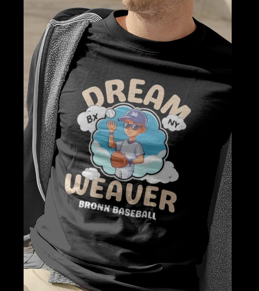 Dream Weaver BX NY Bronx Baseball T-Shirt