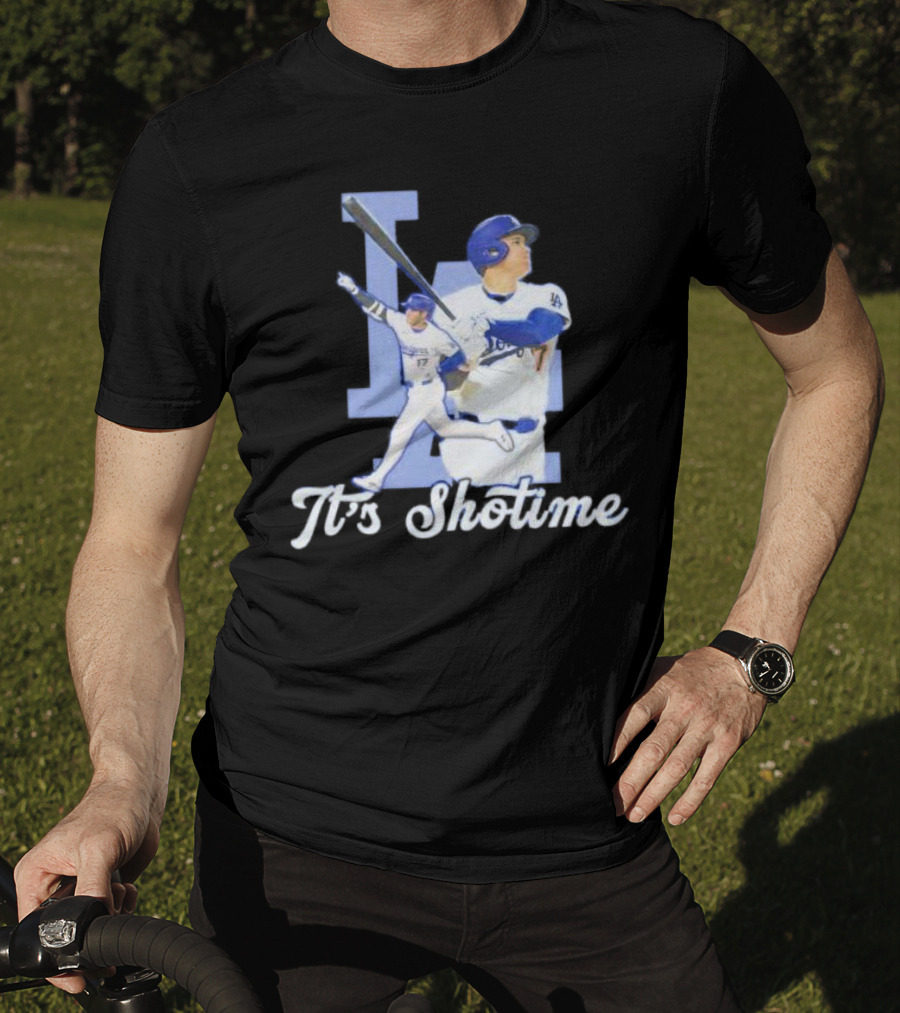 It's Shotime LA Shohei Ohtani Los Angeles Dodgers Baseball Player T-Shirt