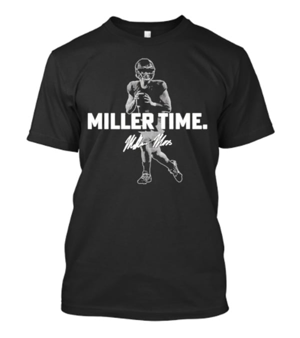Miller Time Miller Moss USC Trojans Signature Football Hero T-Shirt