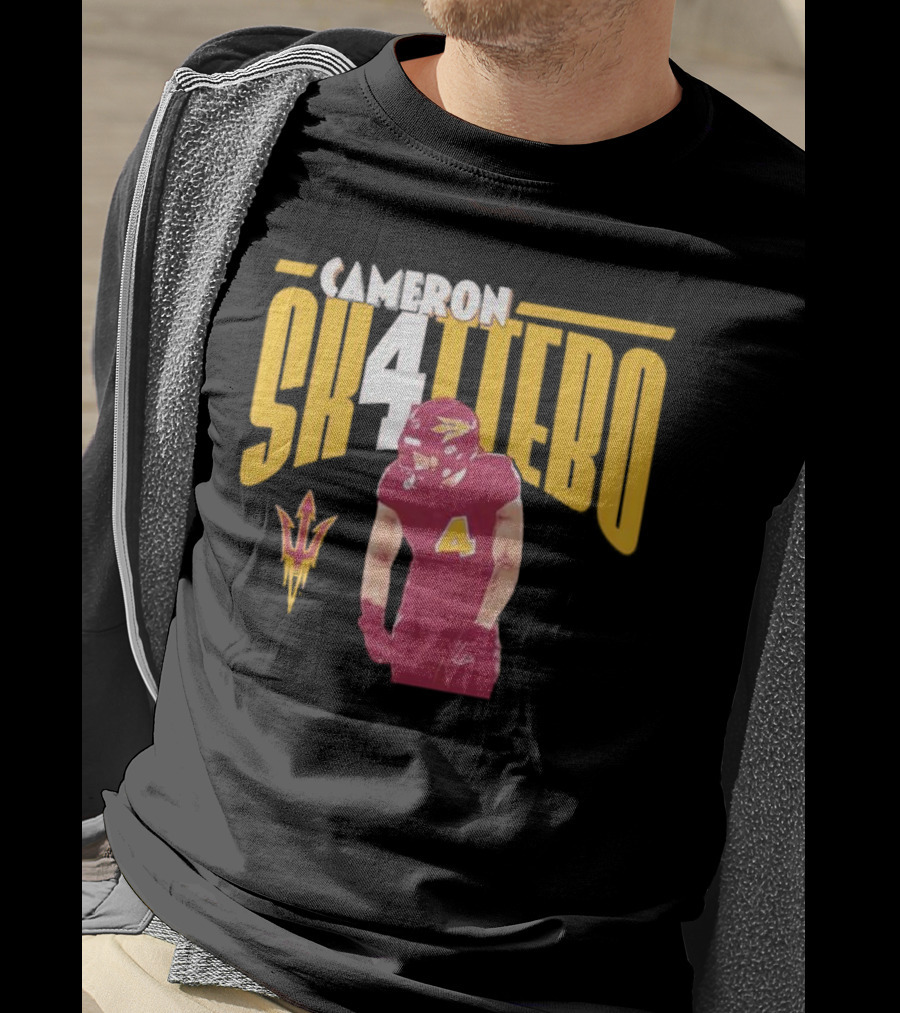Cameron Skattebo Sk4ttebo Arizona State Sun Devils Football T-Shirt