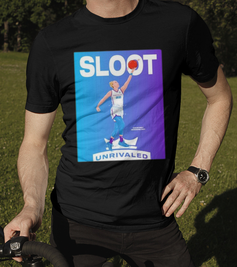 Sloot Unrivaled Courtney Vandersloot New York Liberty T-Shirt