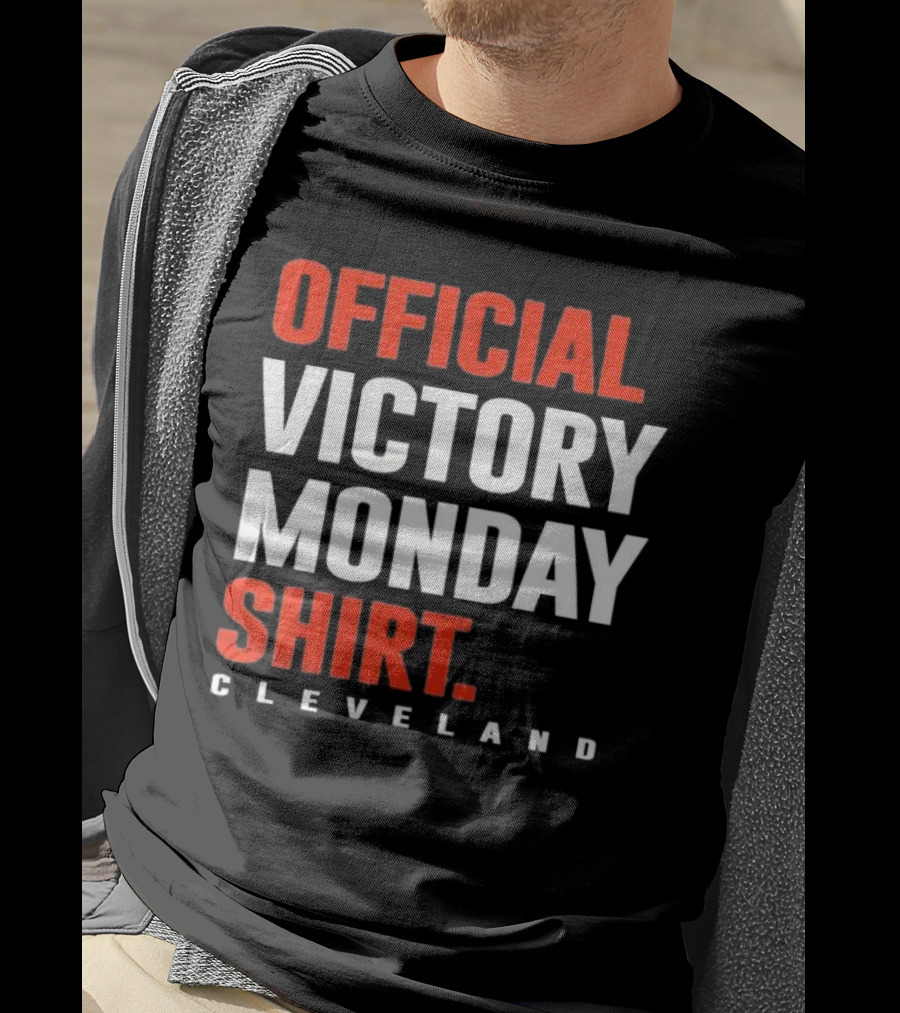 Cleveland Official Victory Monday T-Shirt