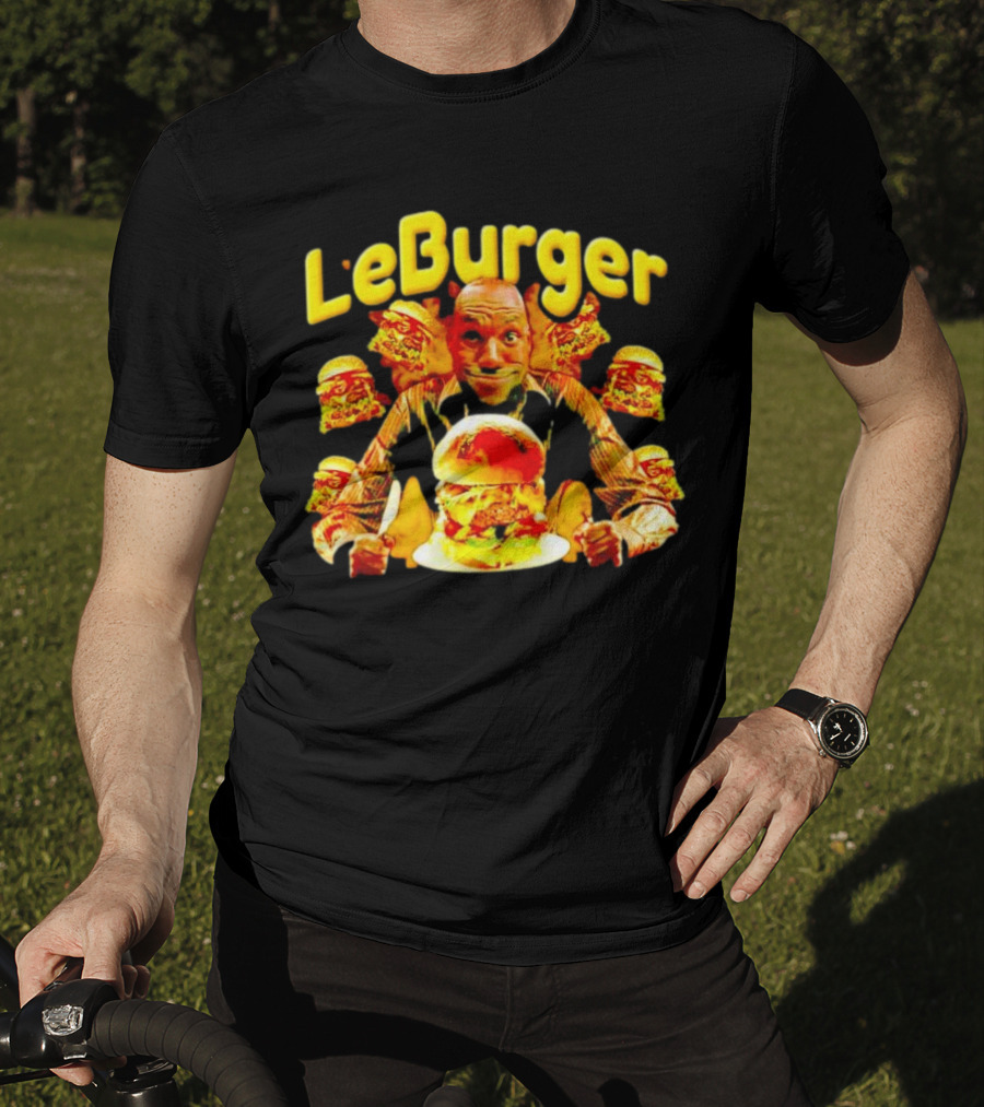 LeBurger LeBron James Burgers Multicolor Kings T-Shirt