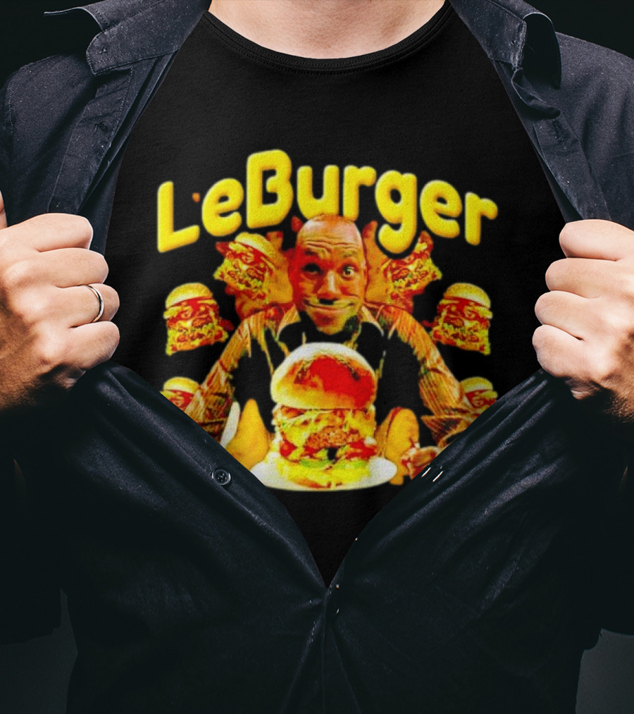 LeBurger LeBron James Burgers Multicolor Kings T-Shirt