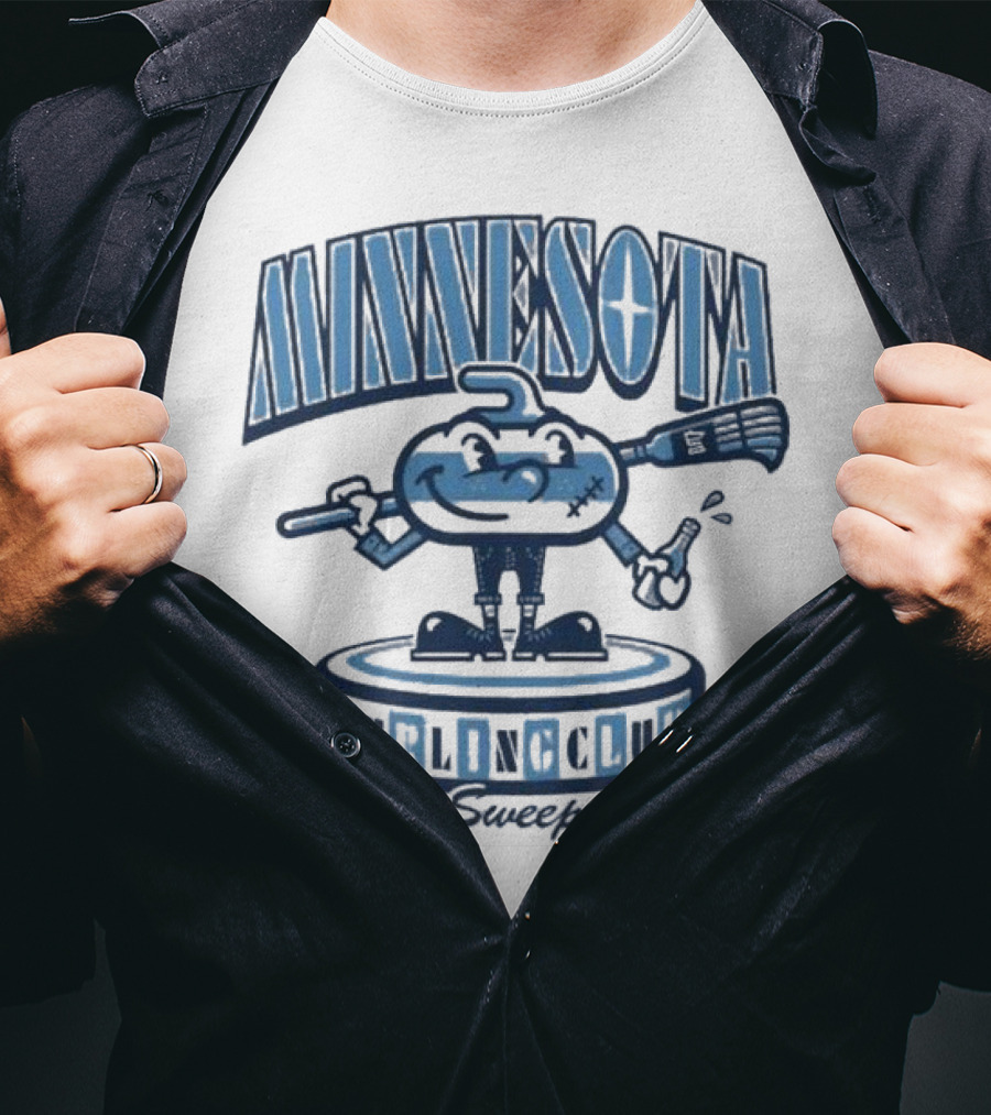 Minnesota Curling Club Home Sweep Home T-Shirt