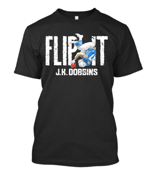 Flip It J.K. Dobbins Los Angeles Chargers Football Action T-Shirt