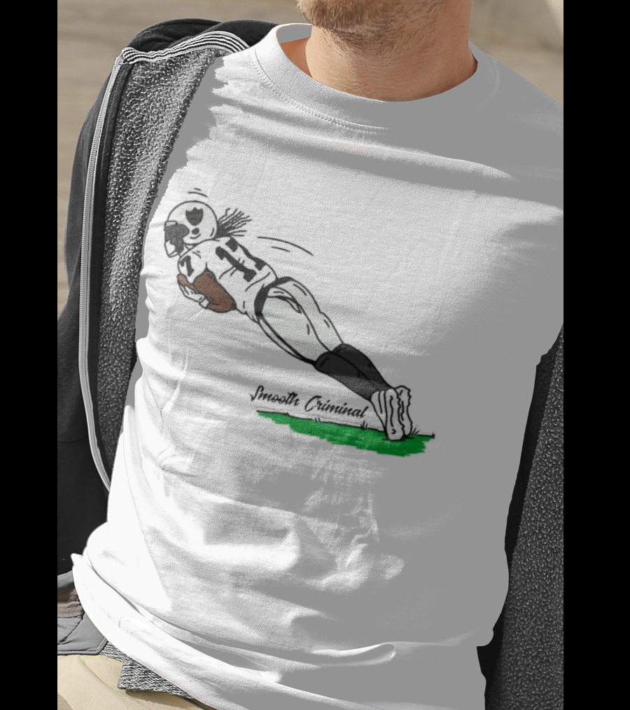 Smooth Criminal Davante Adams Las Vegas Raiders Leap NFL Football T-Shirt