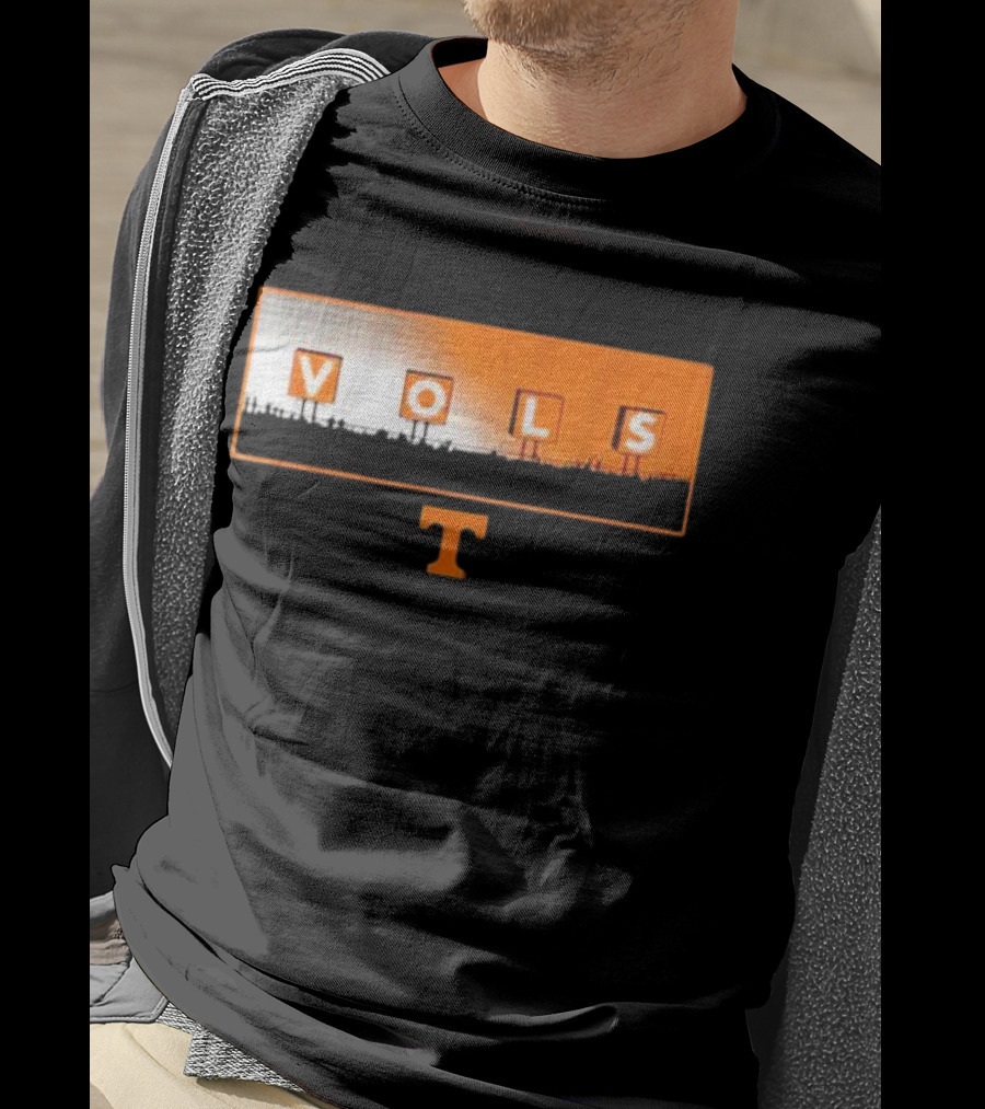 VOLS Tennessee Volunteers Stadium Iconic T Emblem T-Shirt