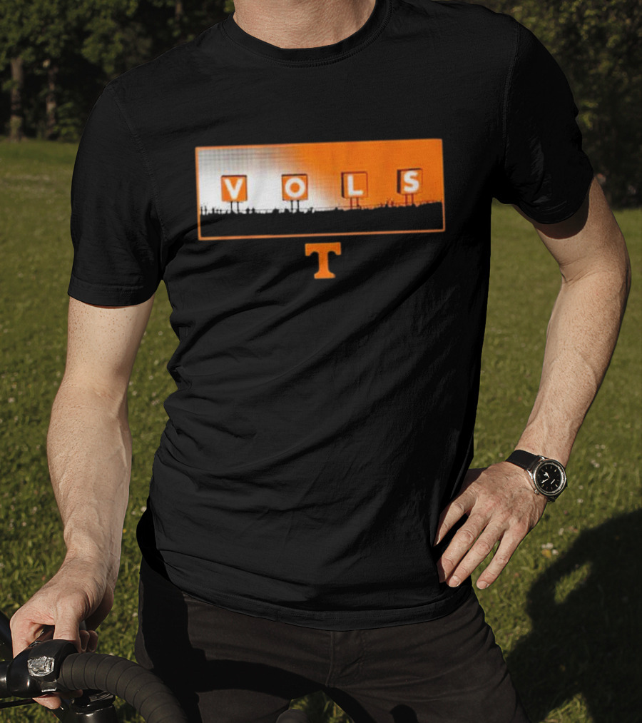 VOLS Tennessee Volunteers Stadium Iconic T Emblem T-Shirt
