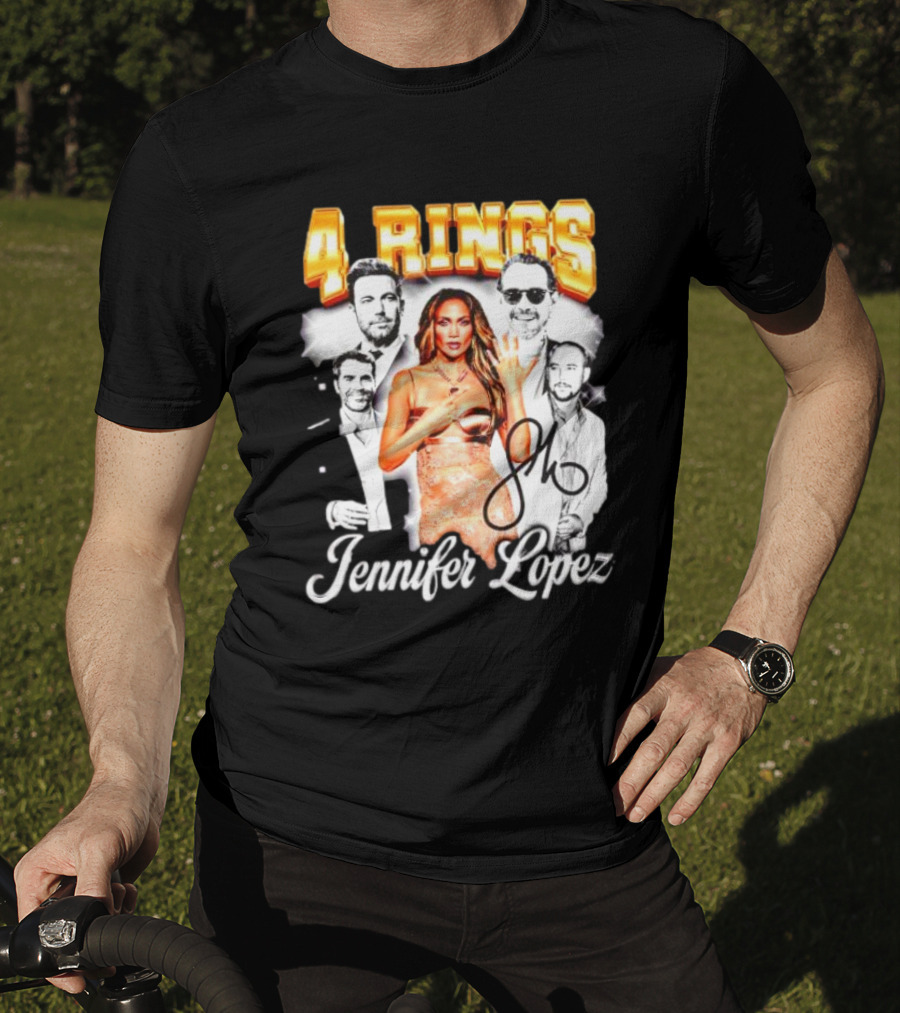 4 Rings Jennifer Lopez Signature T-Shirt