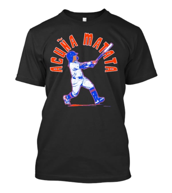 Acuna Matata Baseball Swing New York Mets T-Shirt