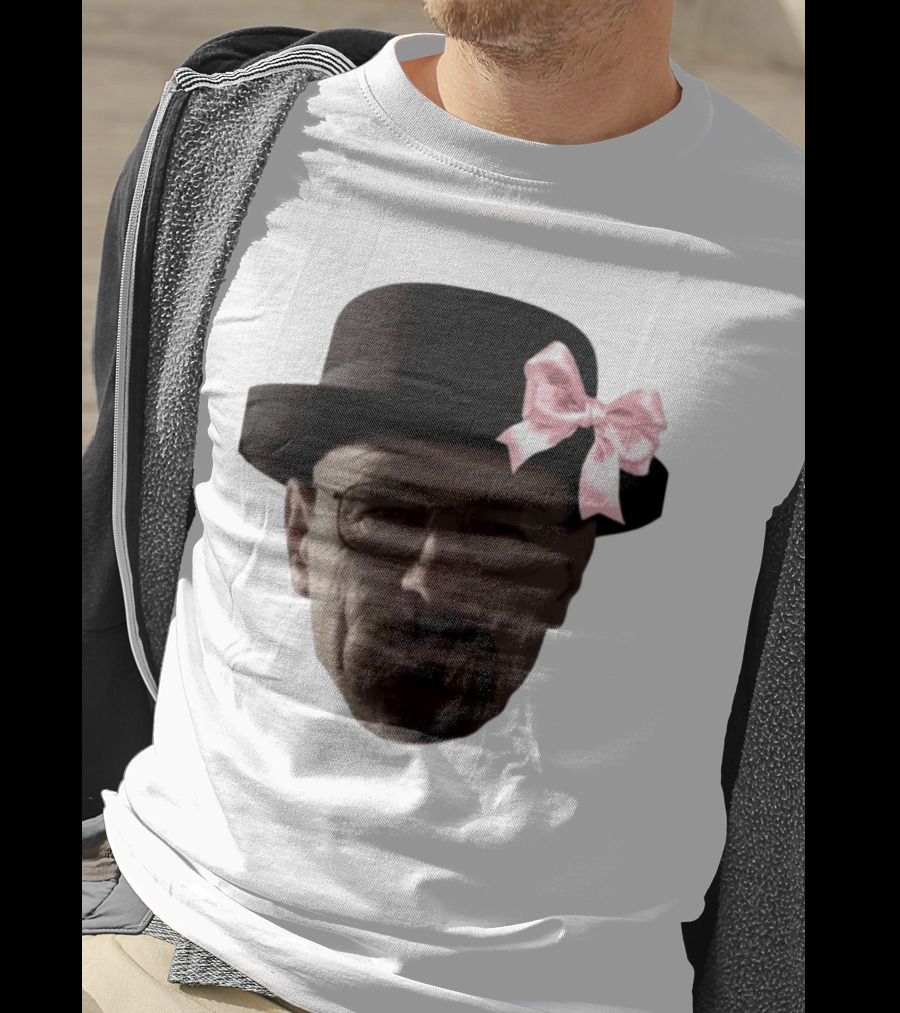 Pink Bow Walter White Heisenberg Breaking Bad T-Shirt