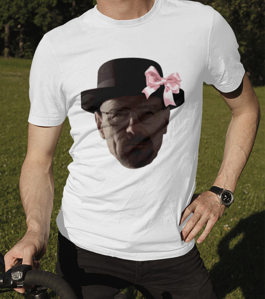 Pink Bow Walter White Heisenberg Breaking Bad T-Shirt