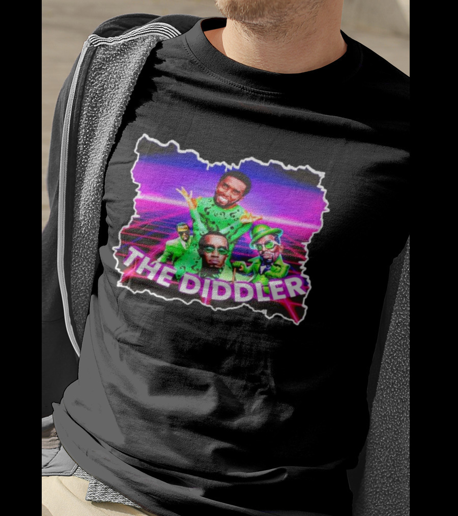 The Diddler Neon Riddler T-Shirt