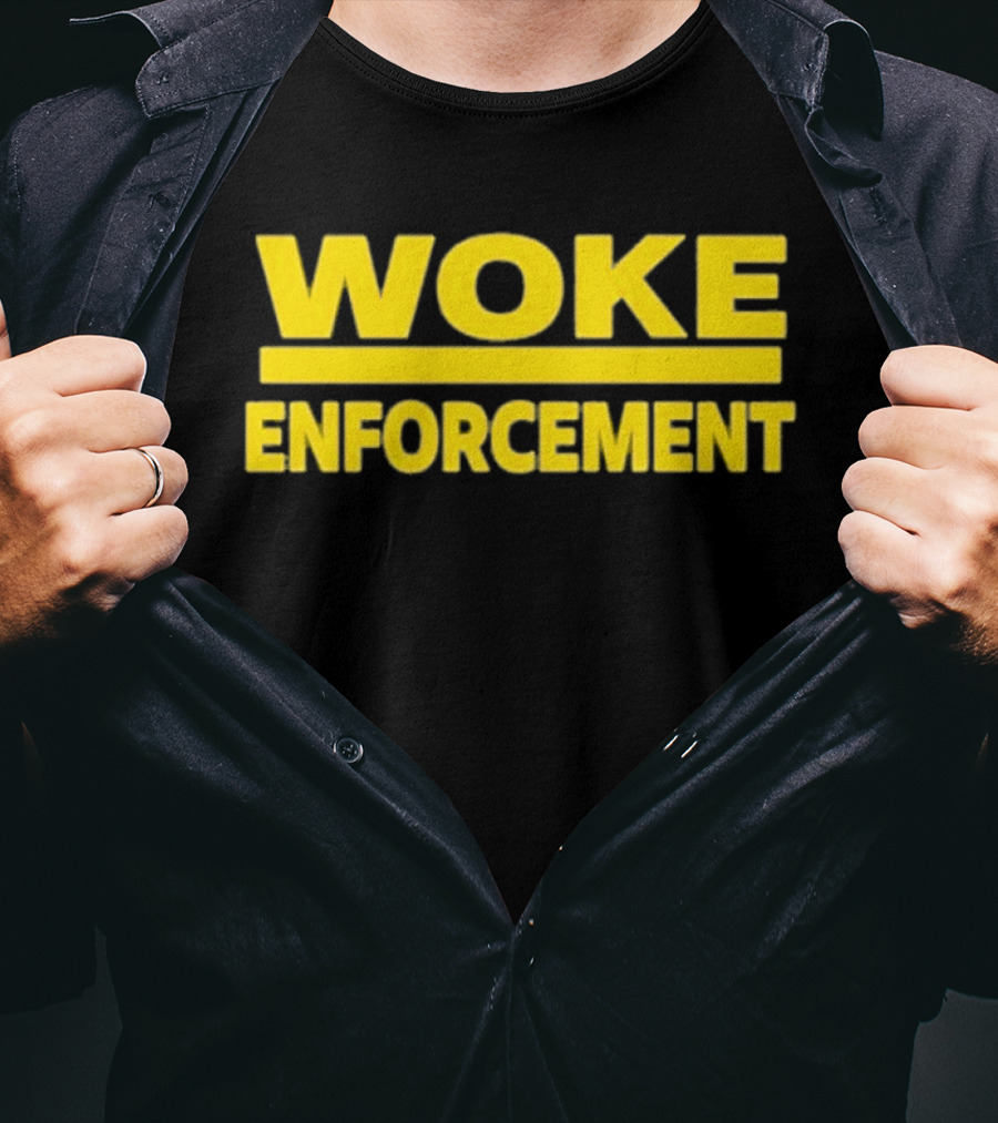 Admiral Bear Woke Enforcement Enforcement Woke T-Shirt