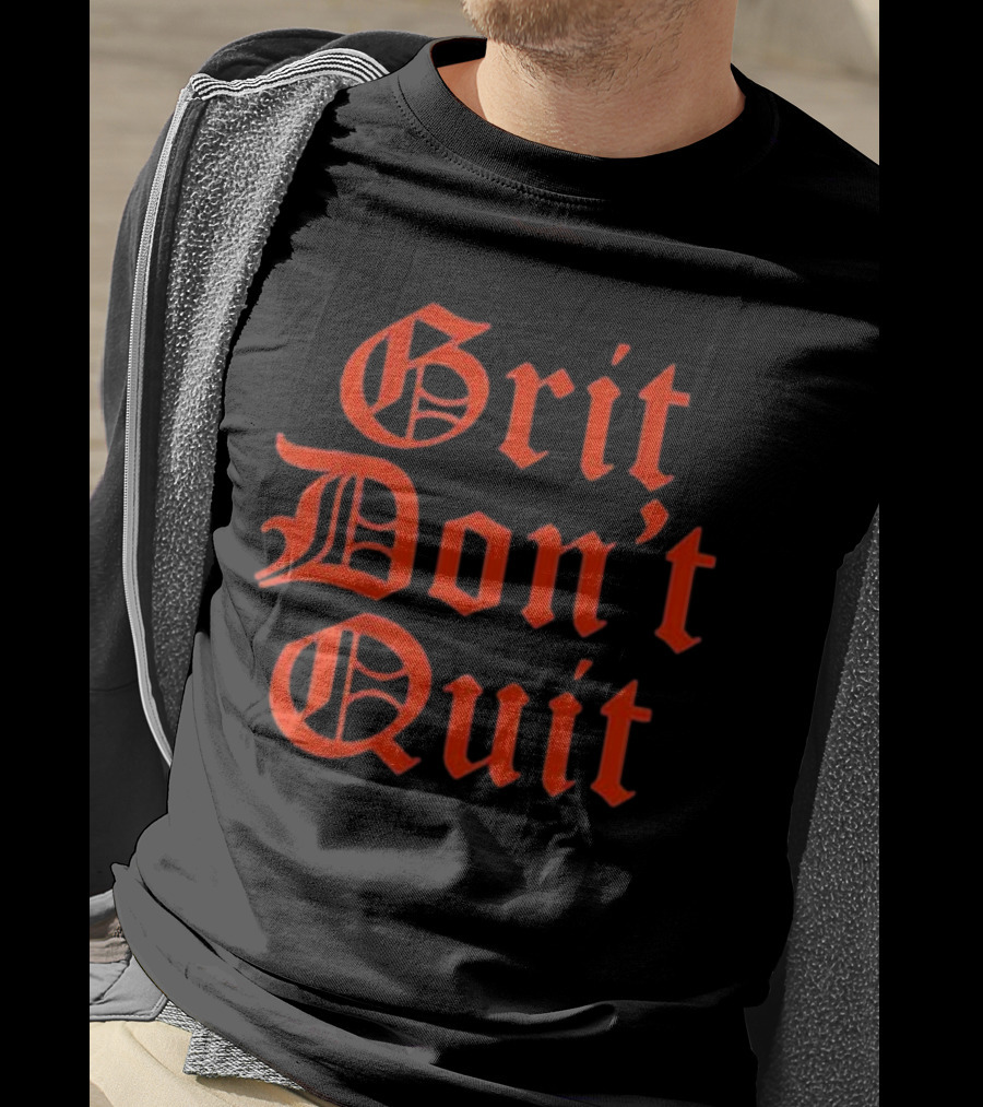 Grit Don't Quit Detroit Tigers T-Shirt