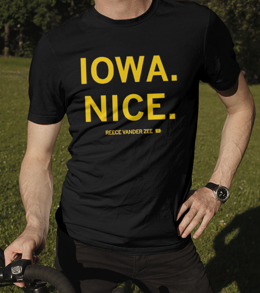 Iowa Nice Reece Vander Zee Isu T-Shirt