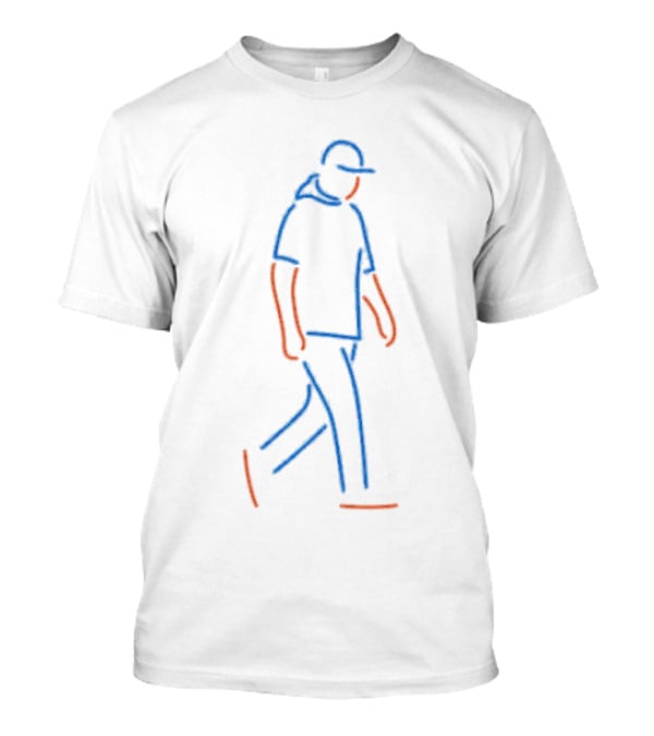 Jeremy Hefner New York Mets Neon Outline T-Shirt