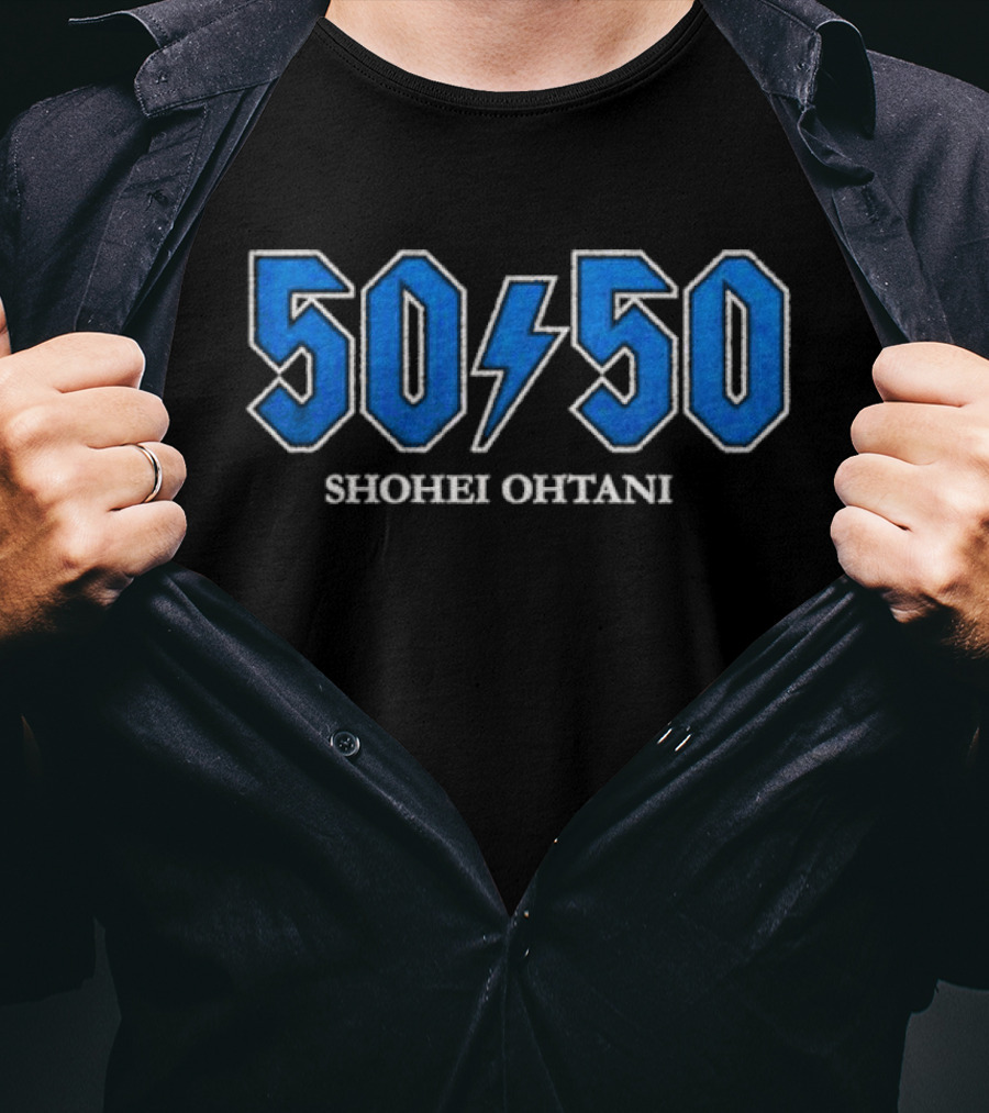 Shohei Ohtani 50 50 Lightning T-Shirt