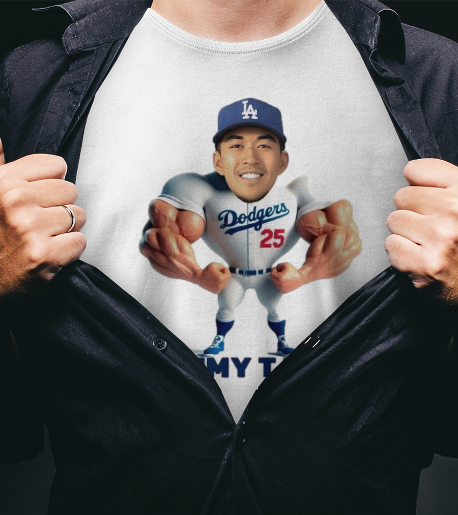 Tommy Tanks Los Angeles Dodgers 25 Character T-Shirt