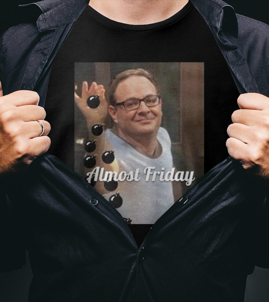 Almost Friday Woj Bomb Salt Bae Meme T-Shirt