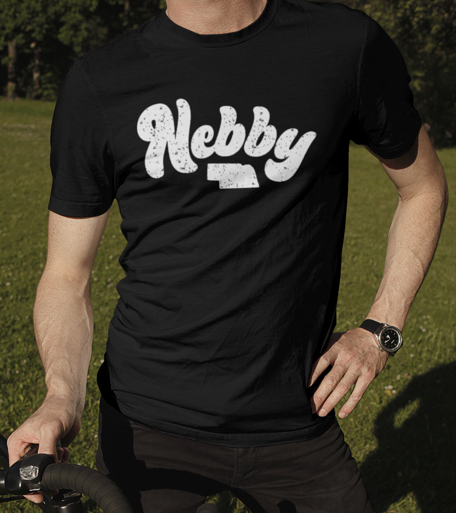 Nebby Nebraska State T-Shirt