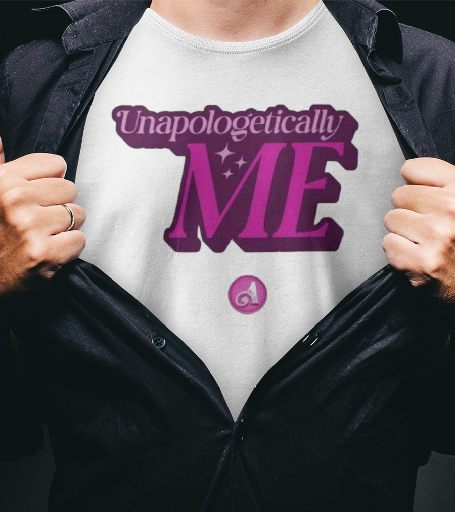 Unapologetically Me A Icon Pink Star T-Shirt