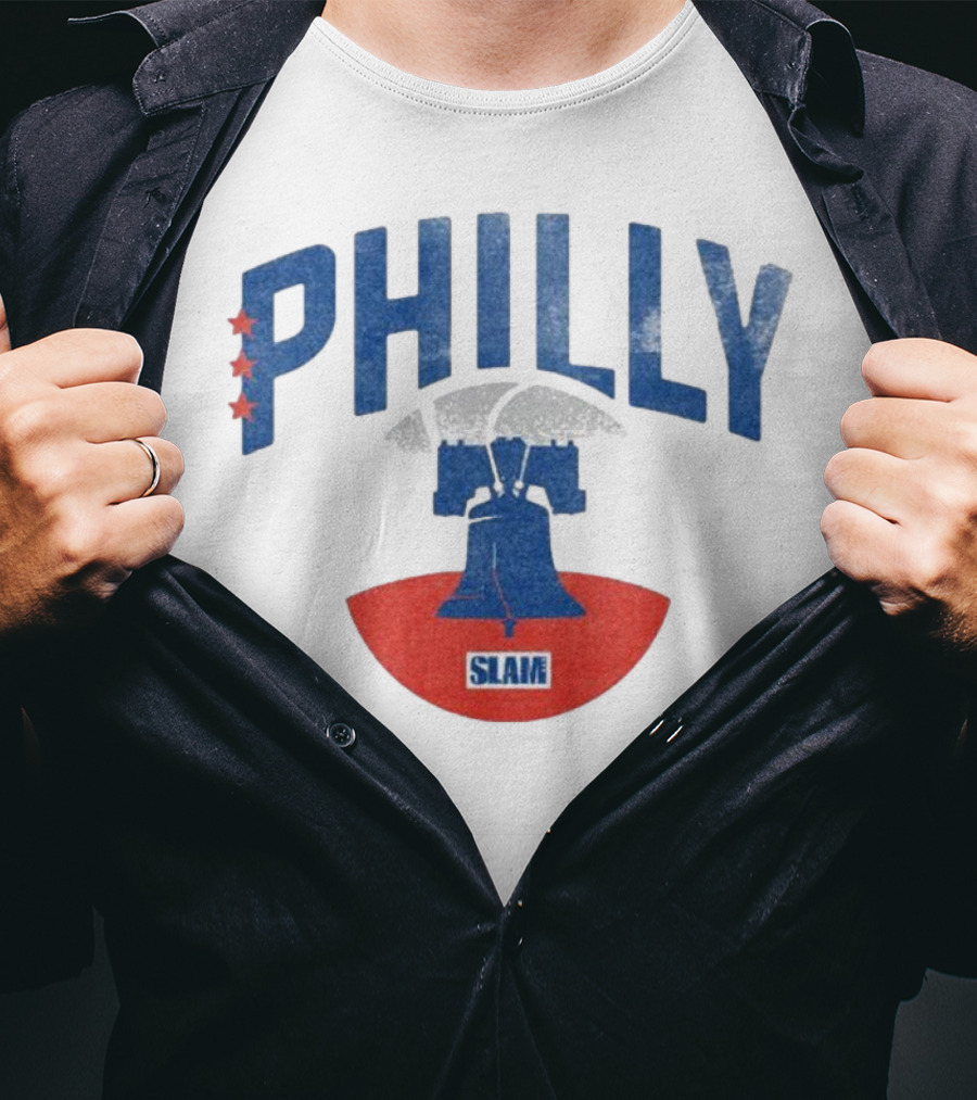 Philly Liberty Bell Slam Stars T-Shirt