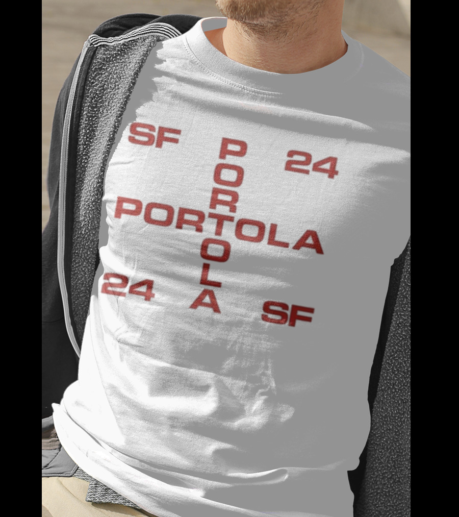 Portola SF 24 Cross Logo Lineup T-Shirt