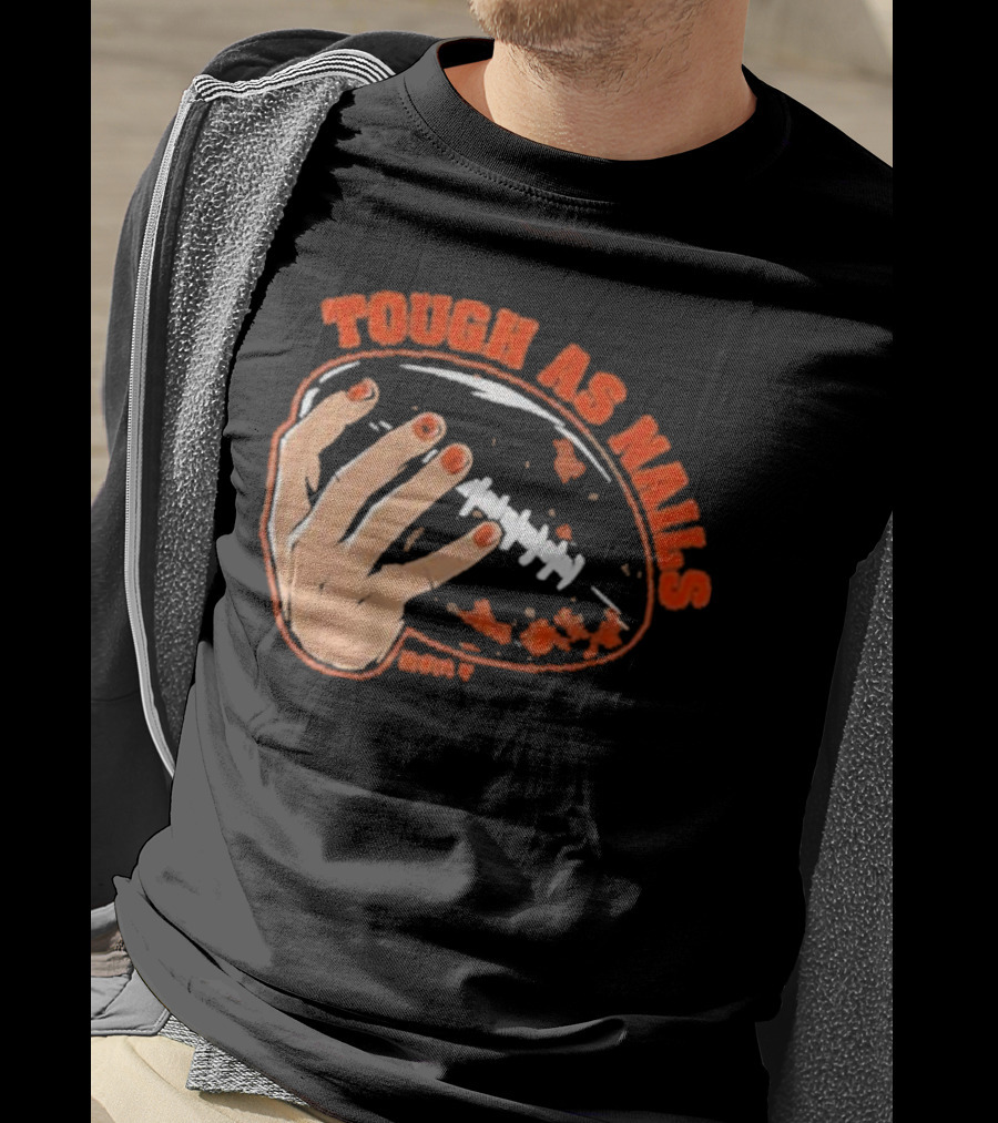 Caleb Williams Chicago Bears Tough As Nails Football Essentials T-Shirt