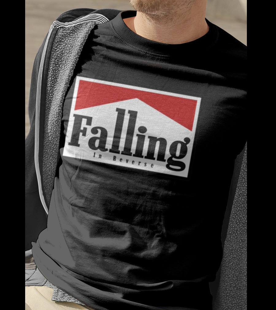 Falling In Reverse Logo Design With Red Arrow T-Shirt