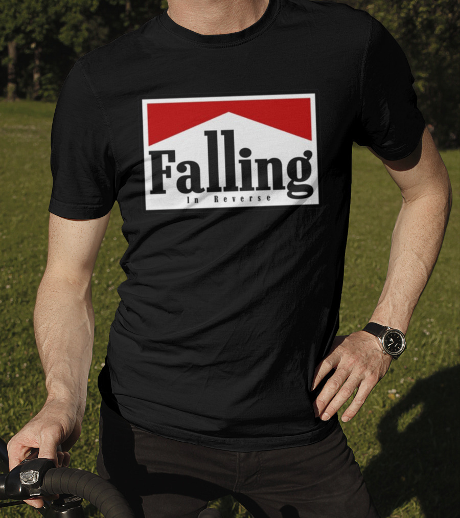 Falling In Reverse Logo Design With Red Arrow T-Shirt