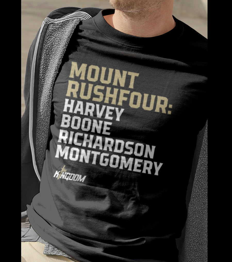 Mount Rushfour Harvey Boone Richardson Montgomery The Kingdom T-Shirt
