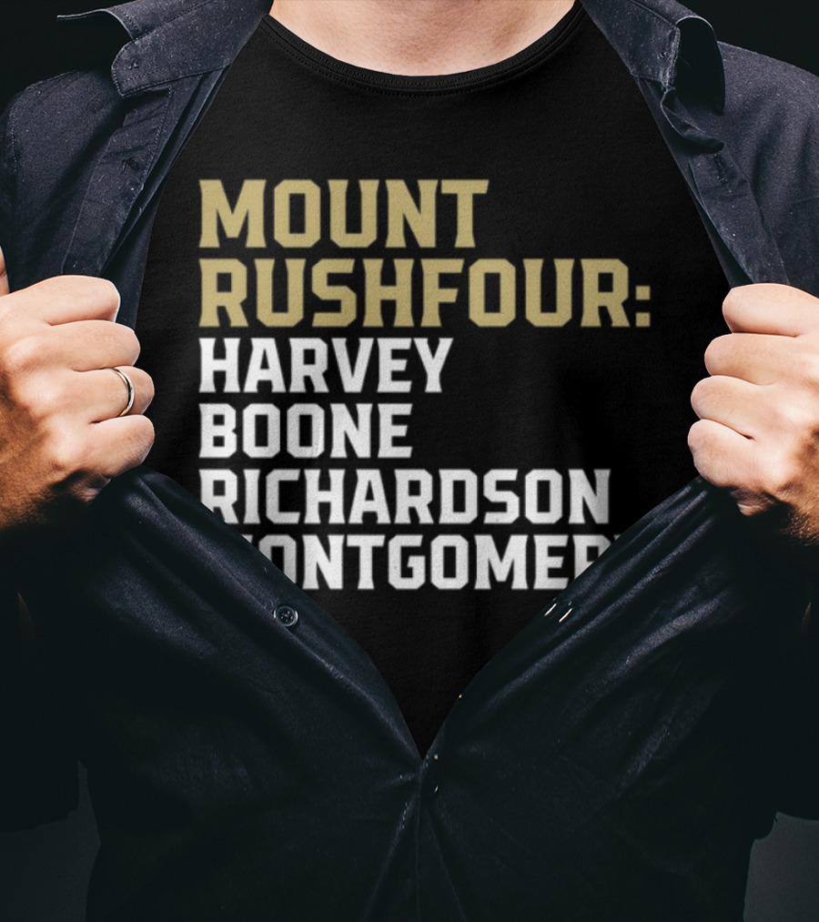 Mount Rushfour Harvey Boone Richardson Montgomery The Kingdom T-Shirt