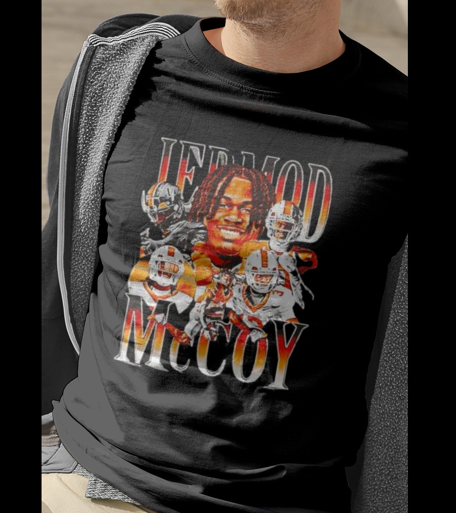 Jermod McCoy Tennessee Volunteers Player College Vintage T-Shirt