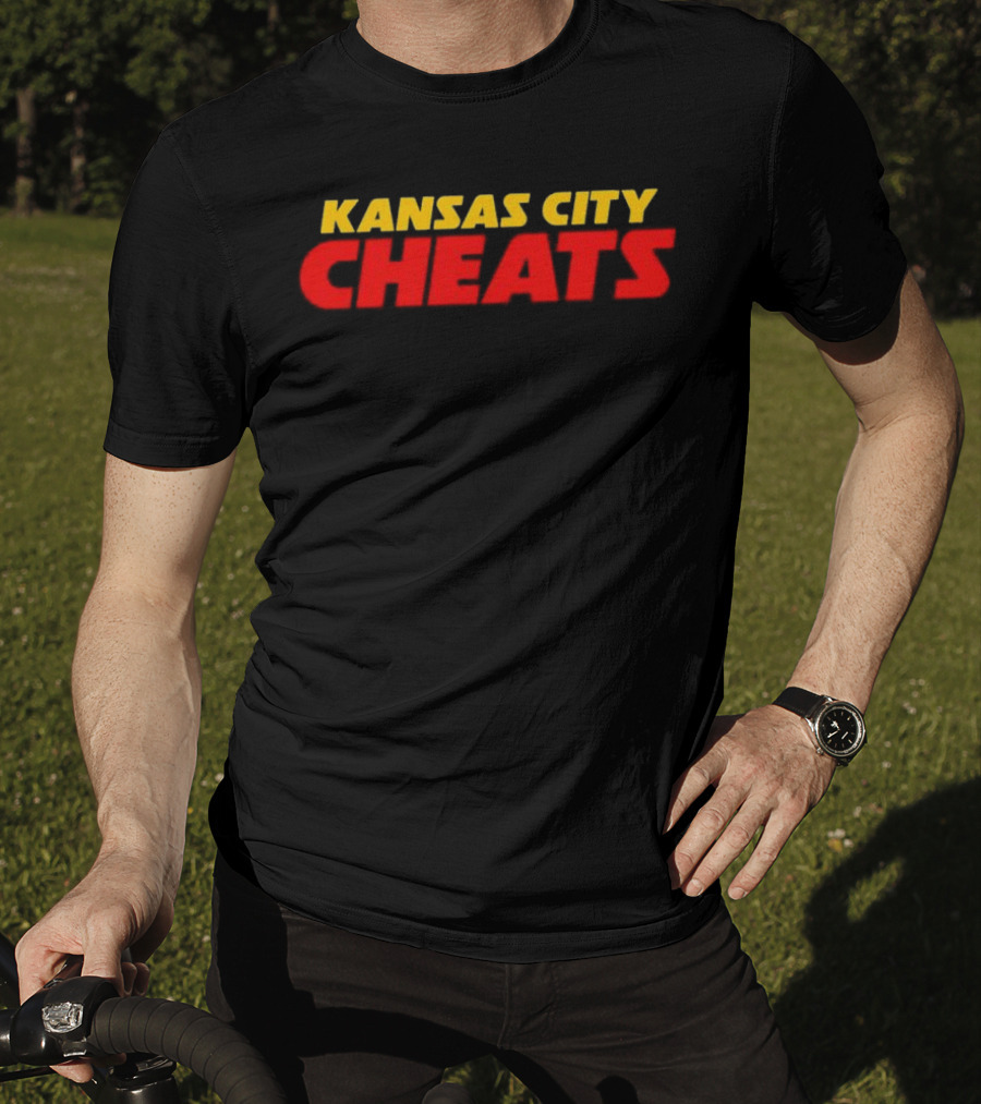 Kansas City Cheats Chiefs Parody Fan T-Shirt