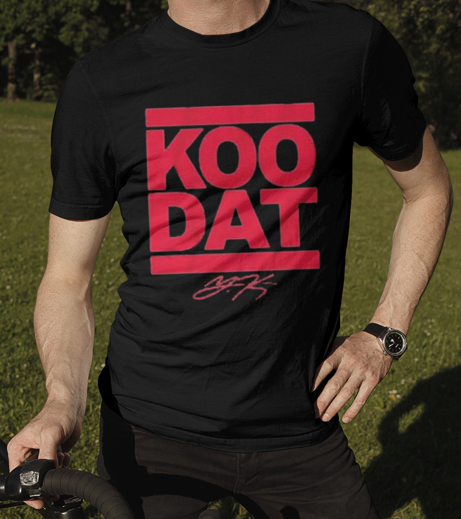 Koo Dat Younghoe Koo Atlanta Falcons Signature T-Shirt