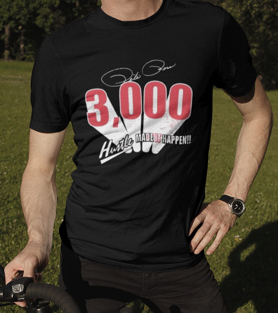 Pete Rose Hustle 3000 Made It Happen T-Shirt