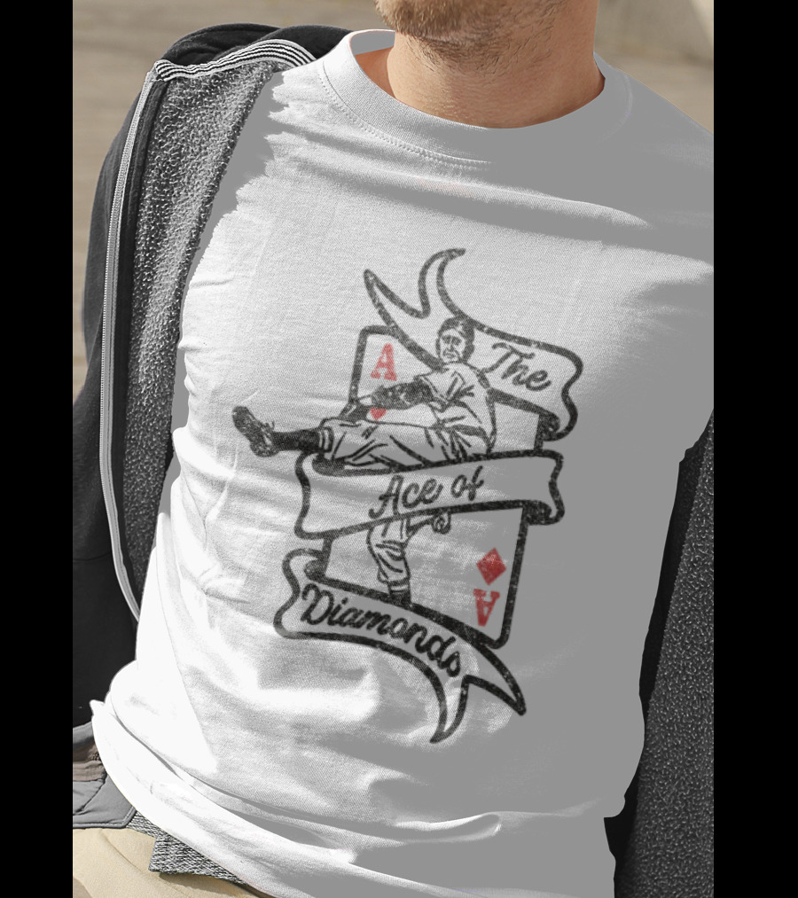 The Ace Of Diamonds A Tribute To Baseball Legends T-Shirt