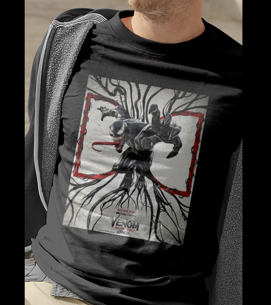 Discover It At Dolby Cinema Venom The Last Dance In Theaters October 25 T-Shirt