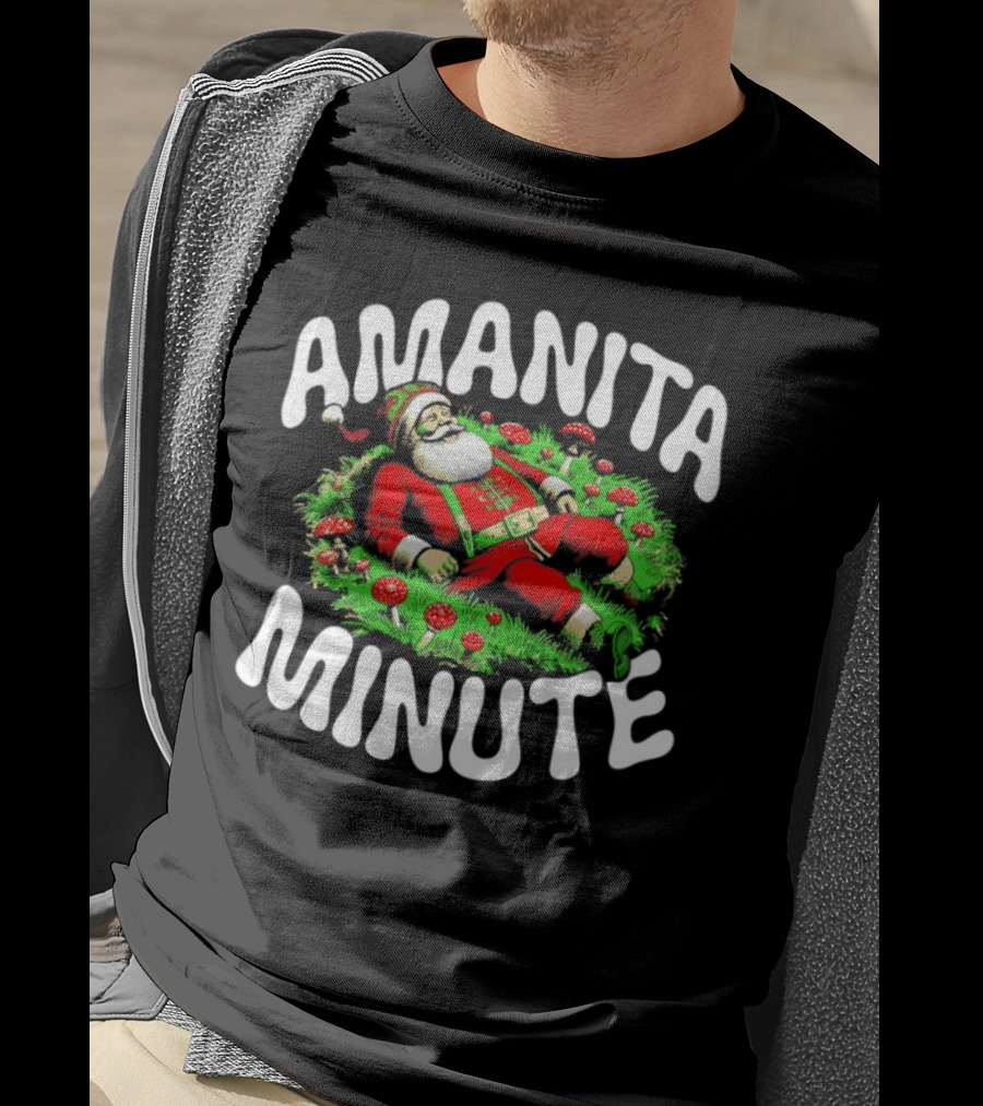 Amanita Minute Santa Christmas T-Shirt