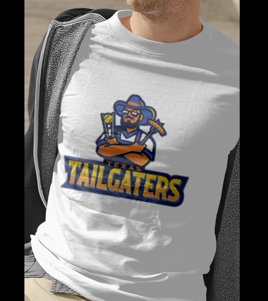 Texas Tailgaters Cowboy Grilling And Chilling T-Shirt