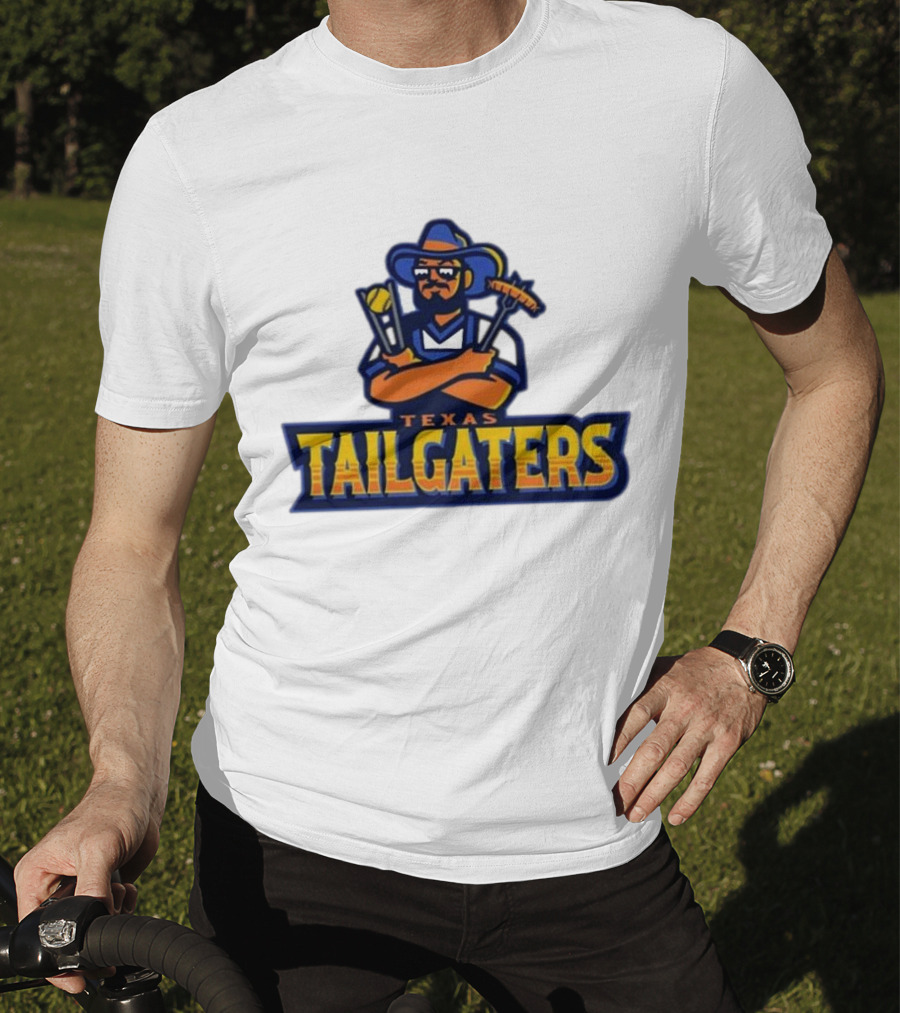 Texas Tailgaters Cowboy Grilling And Chilling T-Shirt