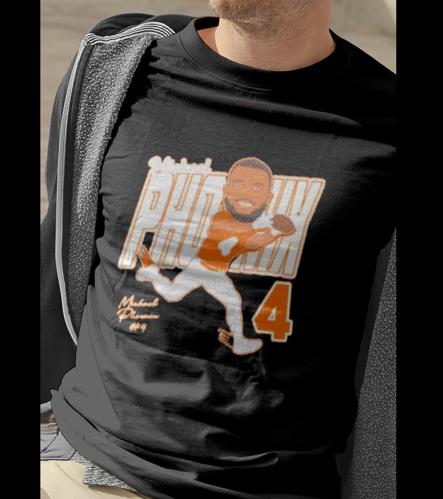 Michael Phoenix #4 Sam Houston Bearkats Signature Player Cartoon T-Shirt