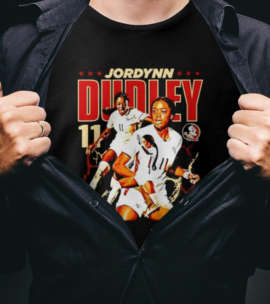 Jordynn Dudley 11 Florida State Seminoles Vintage T-Shirt