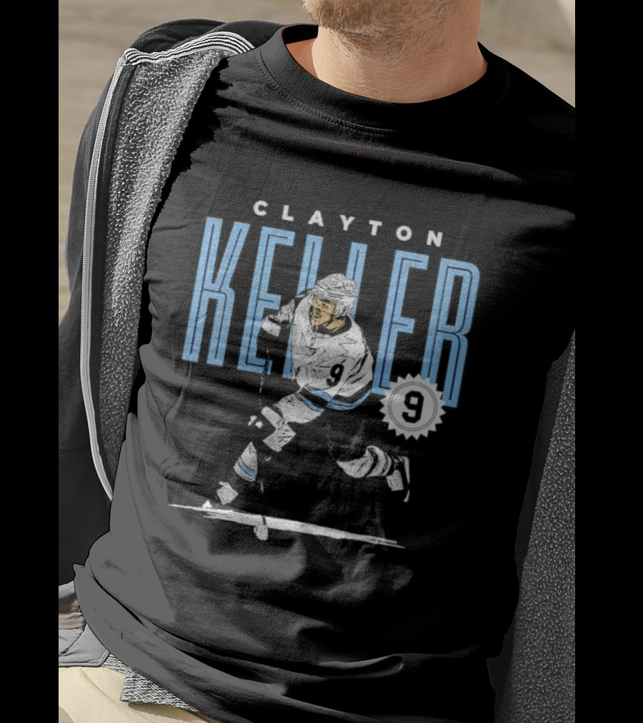 Clayton Keller Number 9 Hockey Player T-Shirt