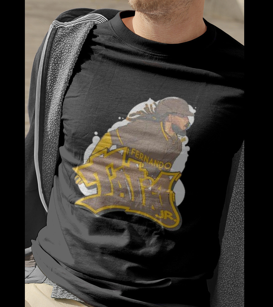 Fernando Tatis Jr San Diego Padres Graffiti T-Shirt