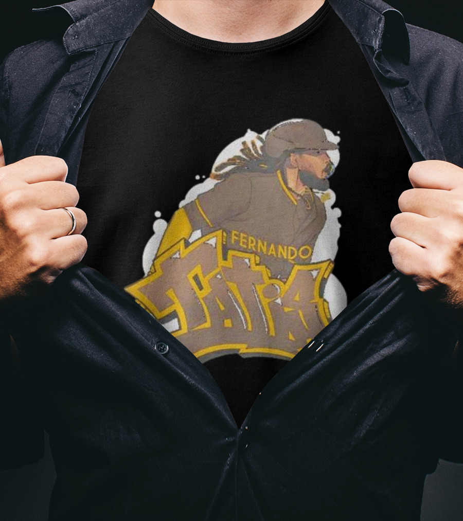 Fernando Tatis Jr San Diego Padres Graffiti T-Shirt